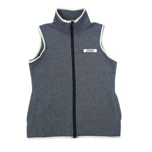 Columbia PFG Women's Vest XS Full Zip Sleeveless Fleece Gray Outdoor Gorpcore